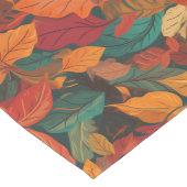 Kleurrijke val bladeren lange tafelloper (Hoek)