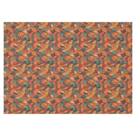 Kleurrijke val bladeren medium tafelkleed (Voorkant (Horizontaal))