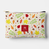 Kleurrijke val bladeren patroon met aangepaste naa etui (Voorkant)