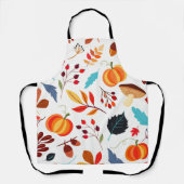 Kleurrijke val bladeren schort (Voorkant)