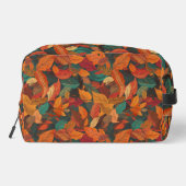 Kleurrijke val bladeren toilettasje (Achterkant)