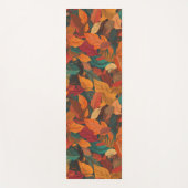 Kleurrijke val bladeren yogamat (Voorkant)