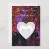 Kleurrijke Valentijn Art Flat Holiday Card Feestdagenkaart (Voorkant)