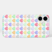 KLEURRIJKE VALENTIJN BERICHT HARTEN SNOEPJES Case-Mate iPhone CASE (Achterkant (horizontaal))