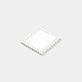 Kleurrijke Valentijn Gespreksharten Post-it® Notes (Schuin)