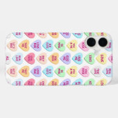 KLEURRIJKE VALENTIJNBERICHT HARTEN CANDY Case-Mate iPhone CASE (Achterkant (horizontaal))