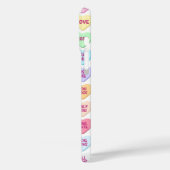 KLEURRIJKE VALENTIJNBERICHT HARTEN CANDY Case-Mate iPhone CASE (Achterkant / Links)