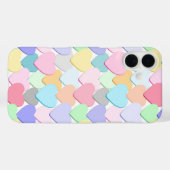 KLEURRIJKE VALENTIJNBERICHT HARTEN Case-Mate iPhone CASE (Achterkant (horizontaal))