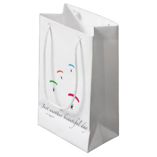 Kleurrijke Valschermen Klein Cadeauzakje