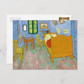 Kleurrijke Van Gogh Bedroom teruggezet in Arles Ar Briefkaart (Voorkant / Achterkant)