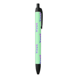 Kleurrijke Vaporwave Yeet Tekst Yeeted Virale Uitd Zwarte Inkt Pen
