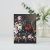 Kleurrijke  Vase-illustratie kleven Klassiek Briefkaart (Staand voorkant)