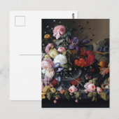 Kleurrijke  Vase-illustratie kleven Klassiek Briefkaart (Voorkant / Achterkant)