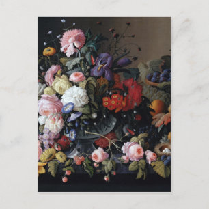 Kleurrijke Vase-illustratie kleven Klassiek Briefkaart