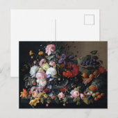 Kleurrijke  Vase-illustratie kleven Klassiek Briefkaart (Voorkant / Achterkant)