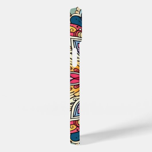 Kleurrijke Vector Abstract Mandala Patroon Case-Mate iPhone Case (Achterkant / Rechts)