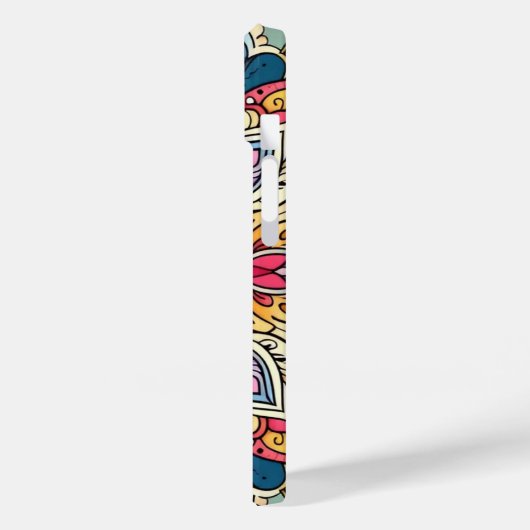 Kleurrijke Vector Abstract Mandala Patroon Case-Mate iPhone Case (Achterkant / Links)