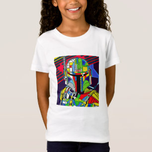 Kleurrijke Vector Robot Illustratie T-shirt
