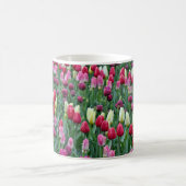 Kleurrijke veertulpen koffiemok (Center)