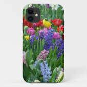 Kleurrijke veestbloementuin Case-Mate iPhone case (Achterkant)