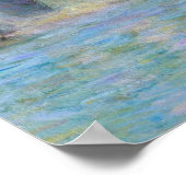 Kleurrijke Venetië Canal Painting Poster (Hoek)