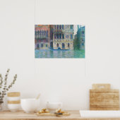 Kleurrijke Venetië Canal Painting Poster (Keuken)