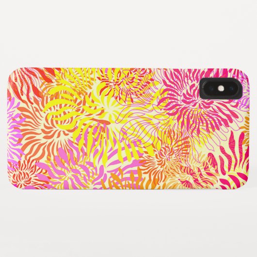 Kleurrijke ventilatorafdrukken Case-Mate iPhone case (Achterkant (horizontaal))