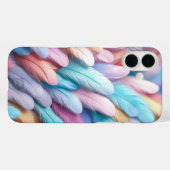 Kleurrijke Veren Case-Mate iPhone Case (Achterkant (horizontaal))