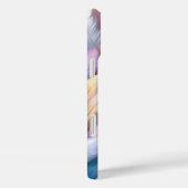 Kleurrijke Veren Case-Mate iPhone Case (Achterkant / Rechts)