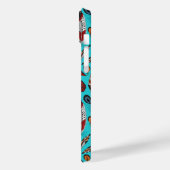 Kleurrijke veren Case-Mate iPhone case (Achterkant / Links)