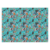 Kleurrijke veren tafelkleed (Voorkant (Horizontaal))