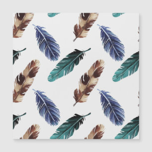 Kleurrijke Veren Tribal Textuur