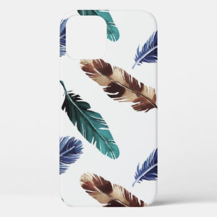 Kleurrijke Veren Tribal Textuur Case-Mate iPhone Case