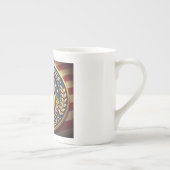 Kleurrijke Verenigde Staten Bitcoin Reserve Porselein Kop (Rechts)