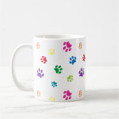 Kleurrijke verf afdrukken koffiemok (Links)