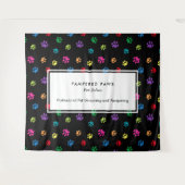 Kleurrijke verf drukt professioneel snoepgoed wandkleed (Voorkant (horizontaal))