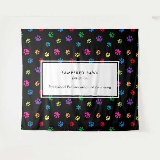 Kleurrijke verf drukt professioneel snoepgoed wandkleed (Voorkant (horizontaal))