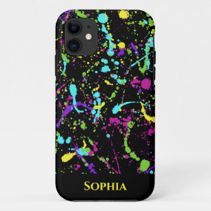 Kleurrijke verf Splatter- Case-Mate iPhone Case