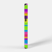 Kleurrijke verfafbijtmiddelen iPhone hoesje (Rechterkant)