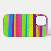 Kleurrijke verfafbijtmiddelen iPhone hoesje (Achterkant horizontaal)