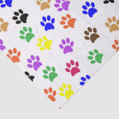 Kleurrijke verfafdrukken | Aangepast Tissuepapier (Detail)