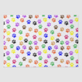 Kleurrijke verfafdrukken | Aangepast Tissuepapier (Voorkant)