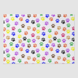 Kleurrijke verfafdrukken | Aangepast Tissuepapier