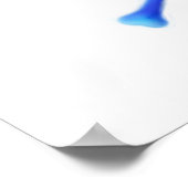 Kleurrijke verfgiftige kikker afdrukken poster (Hoek)