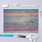  kleurrijke, verfijnde of verharde houten korrels tissuepapier (Craft)