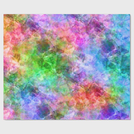 Kleurrijke verfijnde textuur cadeaupapier (Vlak)