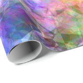 Kleurrijke verfijnde textuur cadeaupapier (Rol Hoek)