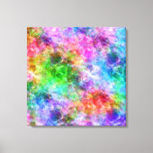 Kleurrijke verfijnde textuur canvas afdruk (Voorkant)