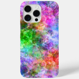 Kleurrijke verfijnde textuur iPhone 15 pro max hoesje