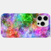 Kleurrijke verfijnde textuur Case-Mate iPhone case (Achterkant (horizontaal))